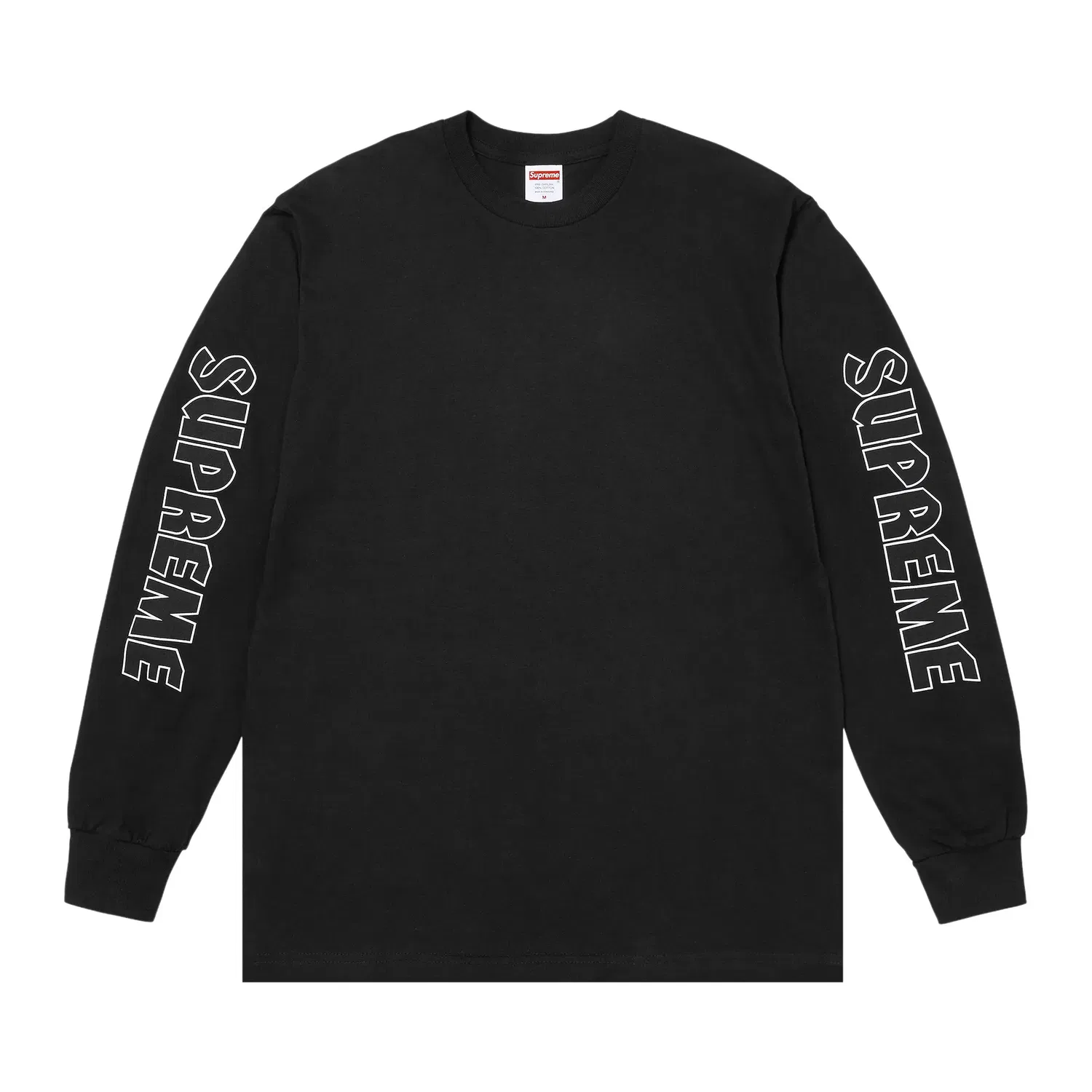 Футболка с длинными рукавами Supreme x Spitfire, черный