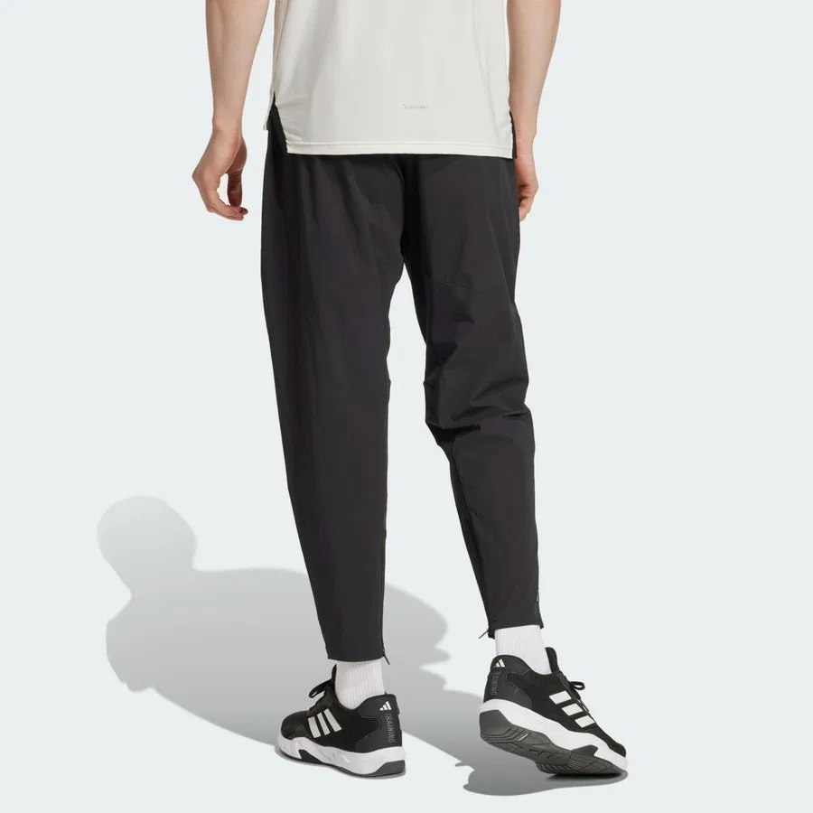 Спортивные брюки с принтом Designed-for-Training adidas, Черно-белый — фото 2