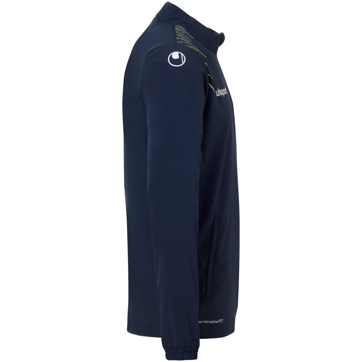 Детская тренировочная куртка с принтом Score 26 Evo Uhlsport, Blue Navy Fluorescent Neon Yellow — фото 4