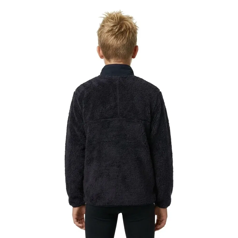 Детская куртка для мальчиков из флиса Classic Sherpa Element, Black — фото 4