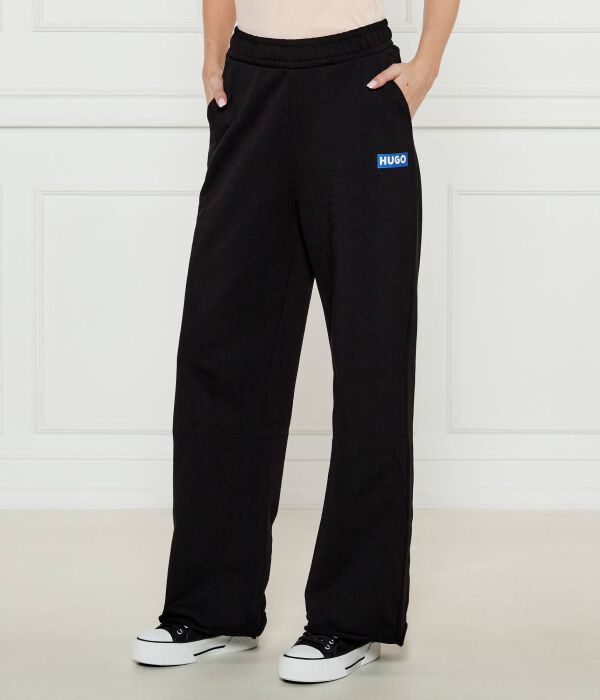 

Брюки прямые jogger_b Relaxed fit Hugo Blue, черный