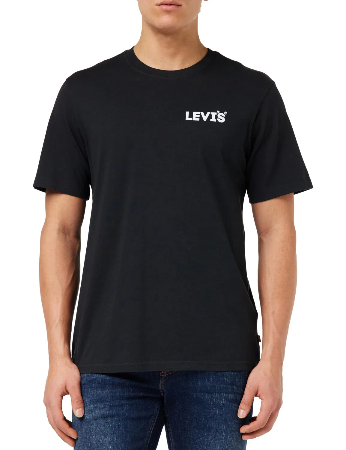 Мужская футболка свободного кроя Levi's, Headline Guinea Pig Logo
