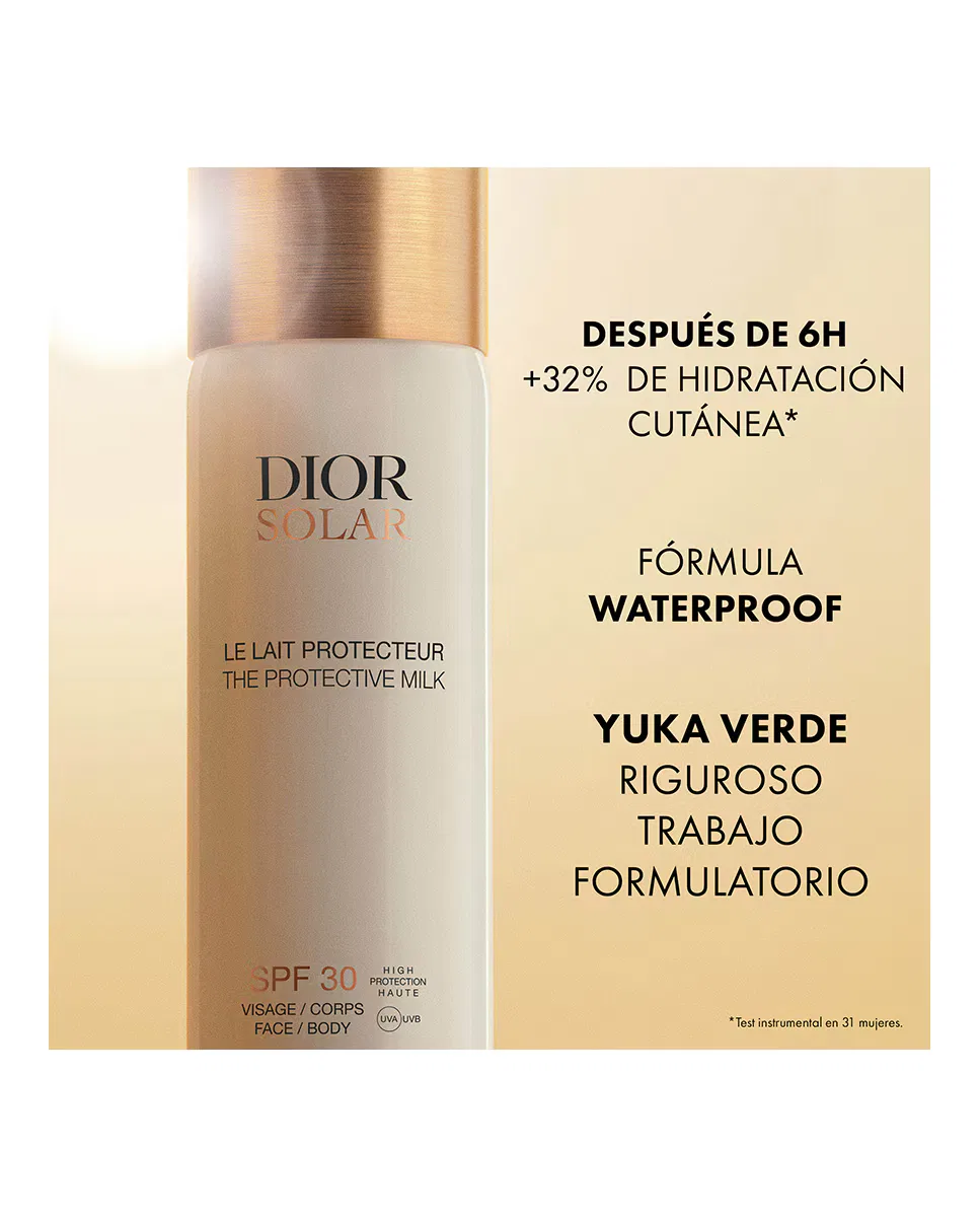 Защита для лица, 125 мл, Solar Leche Protectora Rostro Cuerpo SPF 30 Leche Solar - Alta, DIOR — фото 2