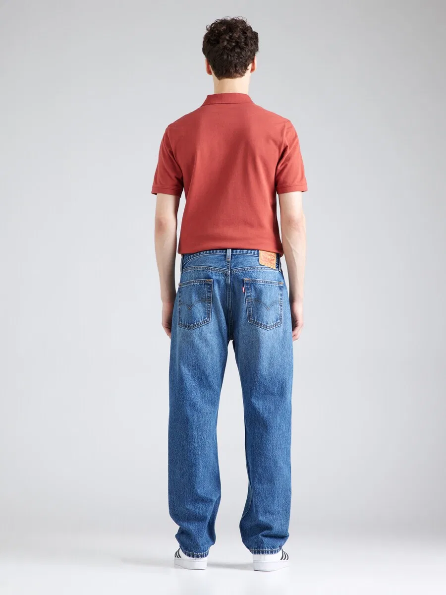 Джинсы LEVI'S свободного кроя, синий деним — фото 4