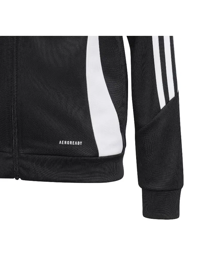 Куртка тренировочная с длинным рукавом Tiro24 Adidas, черный — фото 4