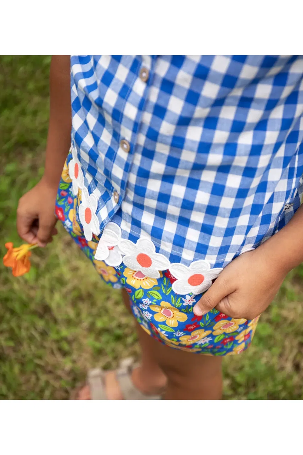 Детская рубашка Sarah Frugi, Blue — фото 3