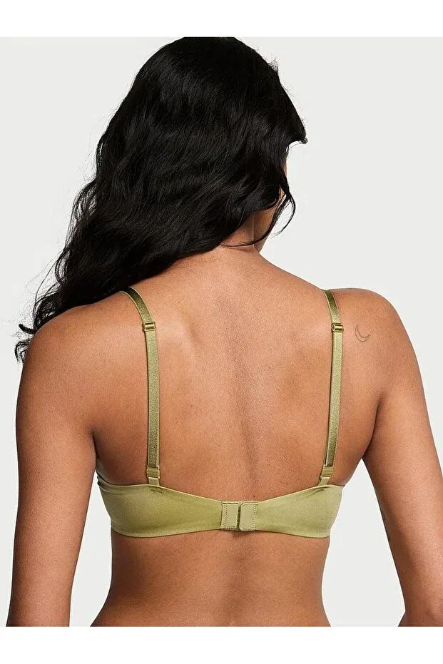 Женский бюстгальтер-деми с легкой подкладкой Smooth Lightweight Padding Supported Demi Bra Victoria'S Secret, Spanish Beige — фото 4
