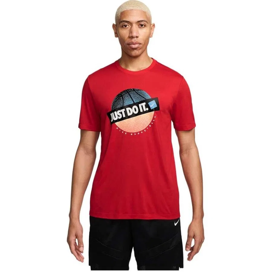 Футболка Dri-FIT с коротким рукавом Nike, Красный