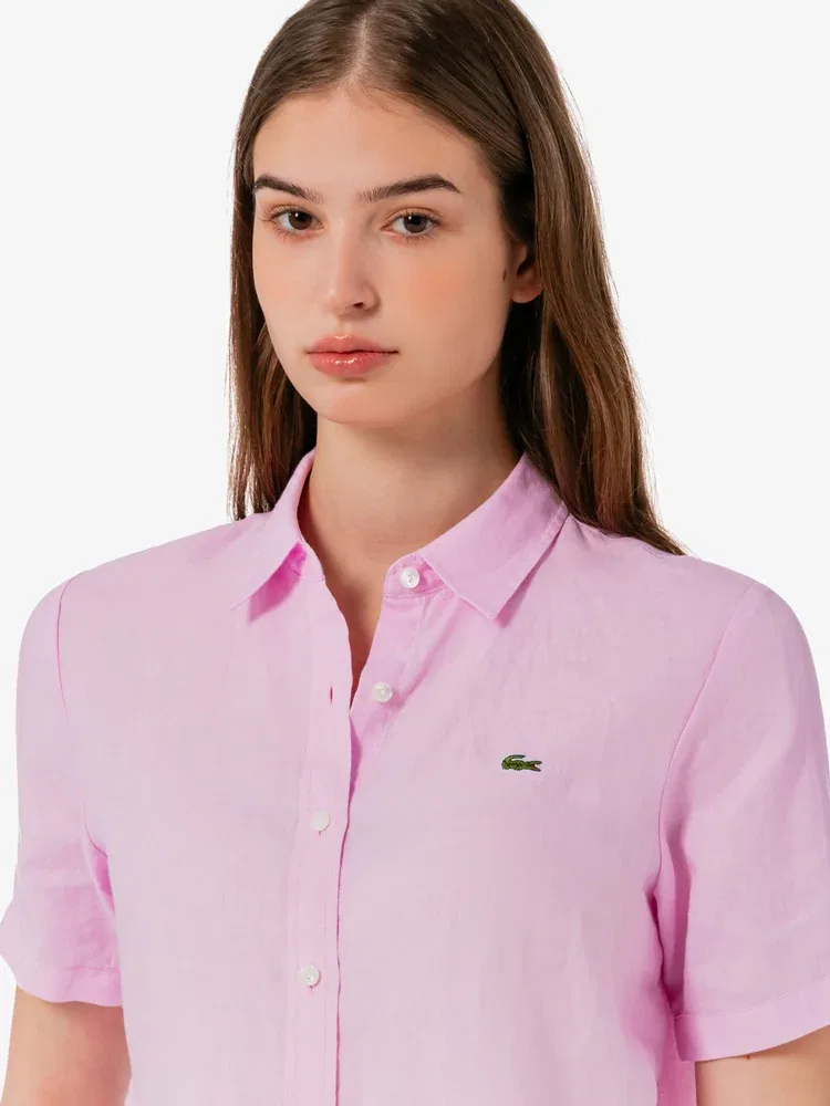 Блузка LACOSTE Regular Pink — фото 2