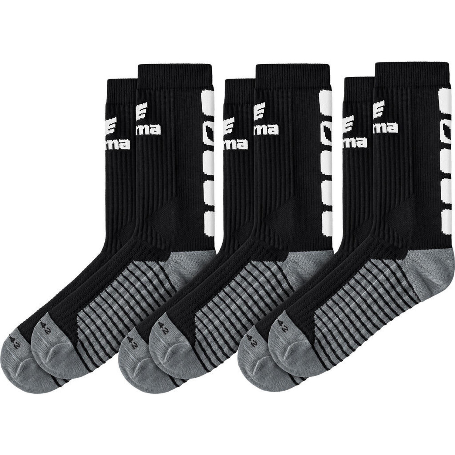 

3 пары носков Classic 5-C ERIMA, черный/белый/белый