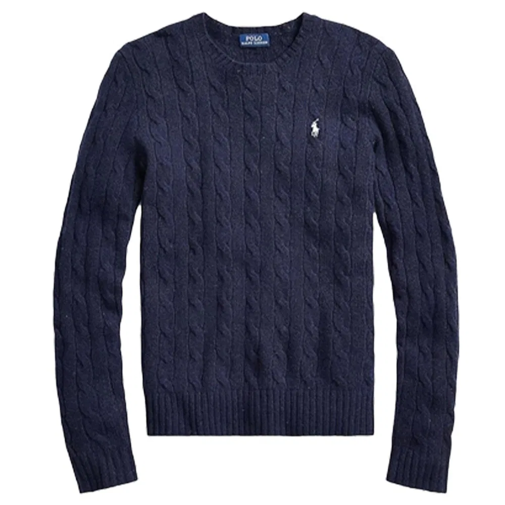 Женский свитер классический с длинным рукавом Marine Blue Polo Ralph Lauren, Marine Blue