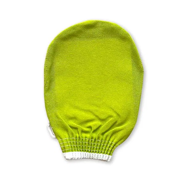 Эксфолирующая перчатка Kessa, Apple Green, 24x16.5 см 7Ajji