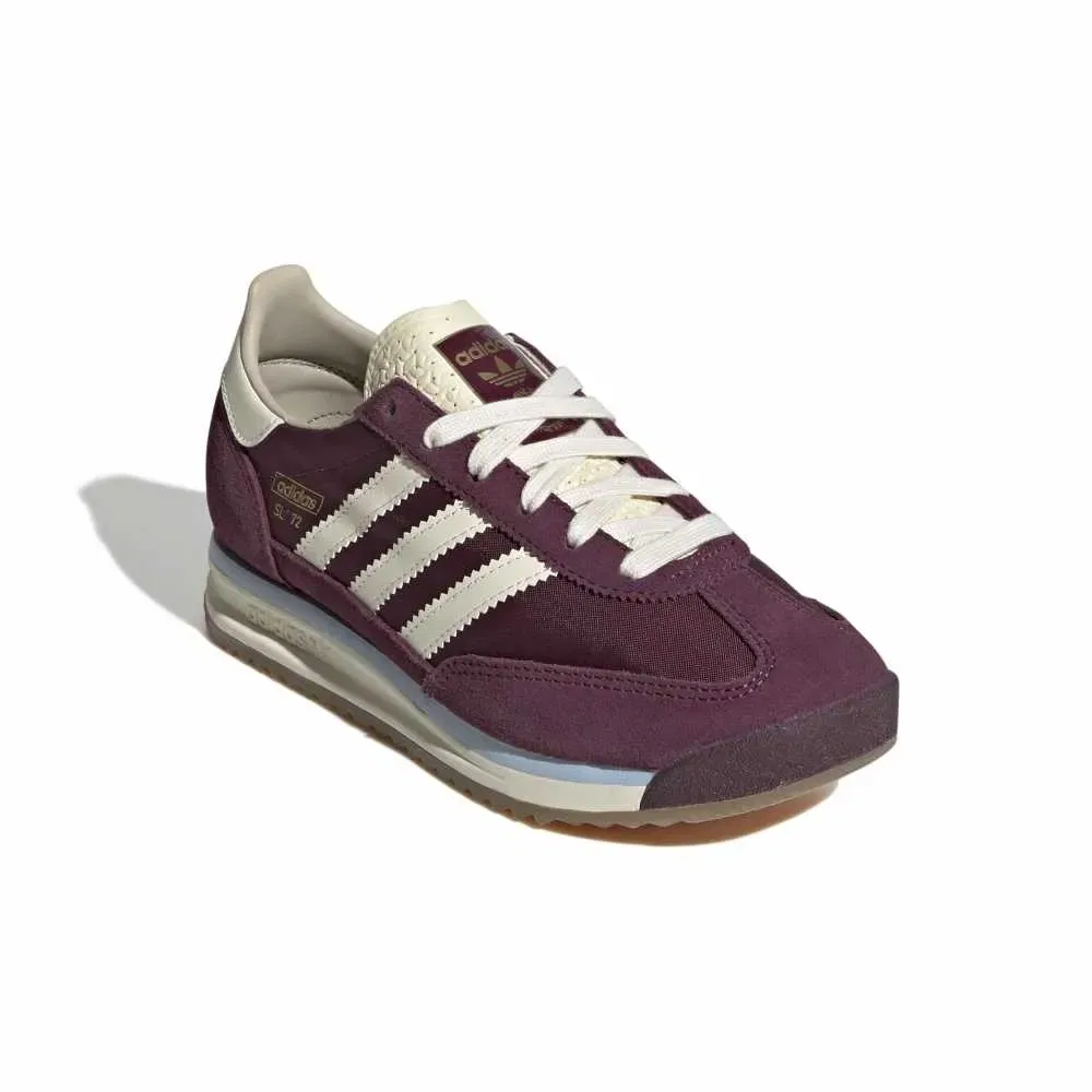 Детские кроссовки для девочек с замшевыми вставками SL 72 RS Adidas Originals, Purple — фото 2