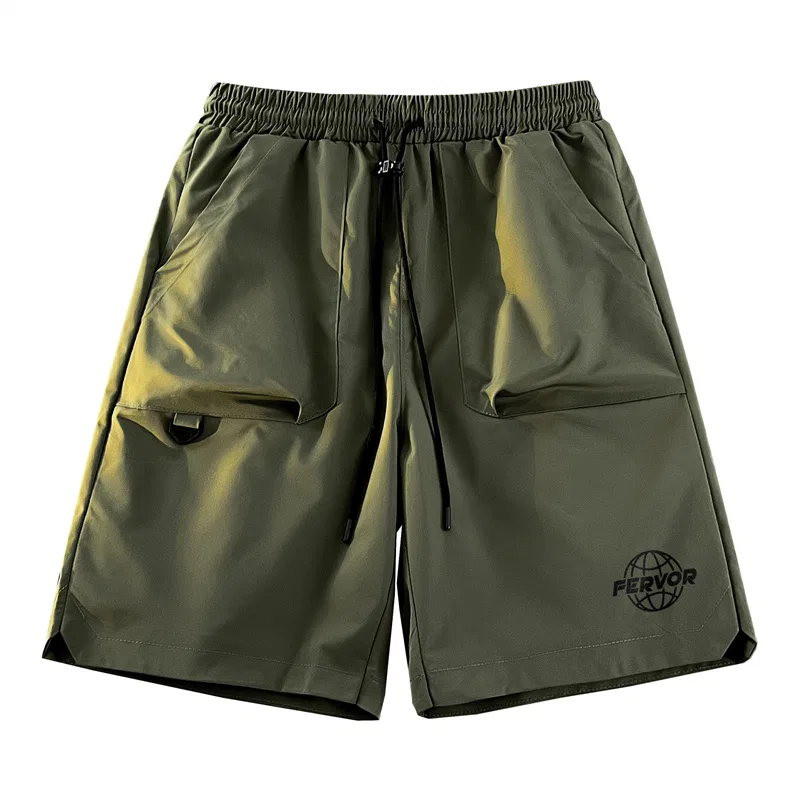 Детские шорты для мальчиков и девочек хлопковые BALENO, Army Green