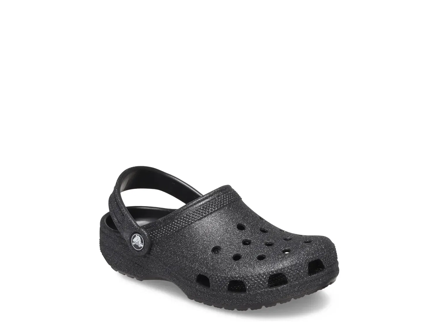 Сабо Glitter Clog, Crocs, черный