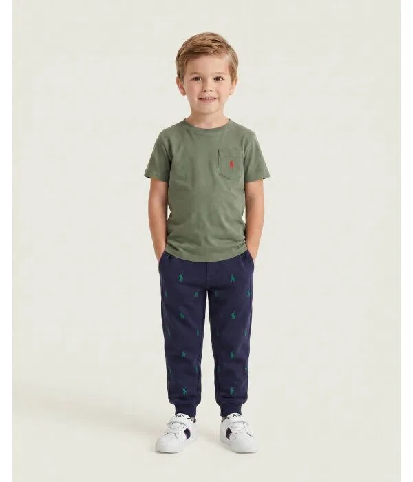 Детские кроссовки для мальчиков с отделкой из искусственной кожи Frazier II PS Polo Ralph Lauren, белый — фото 2