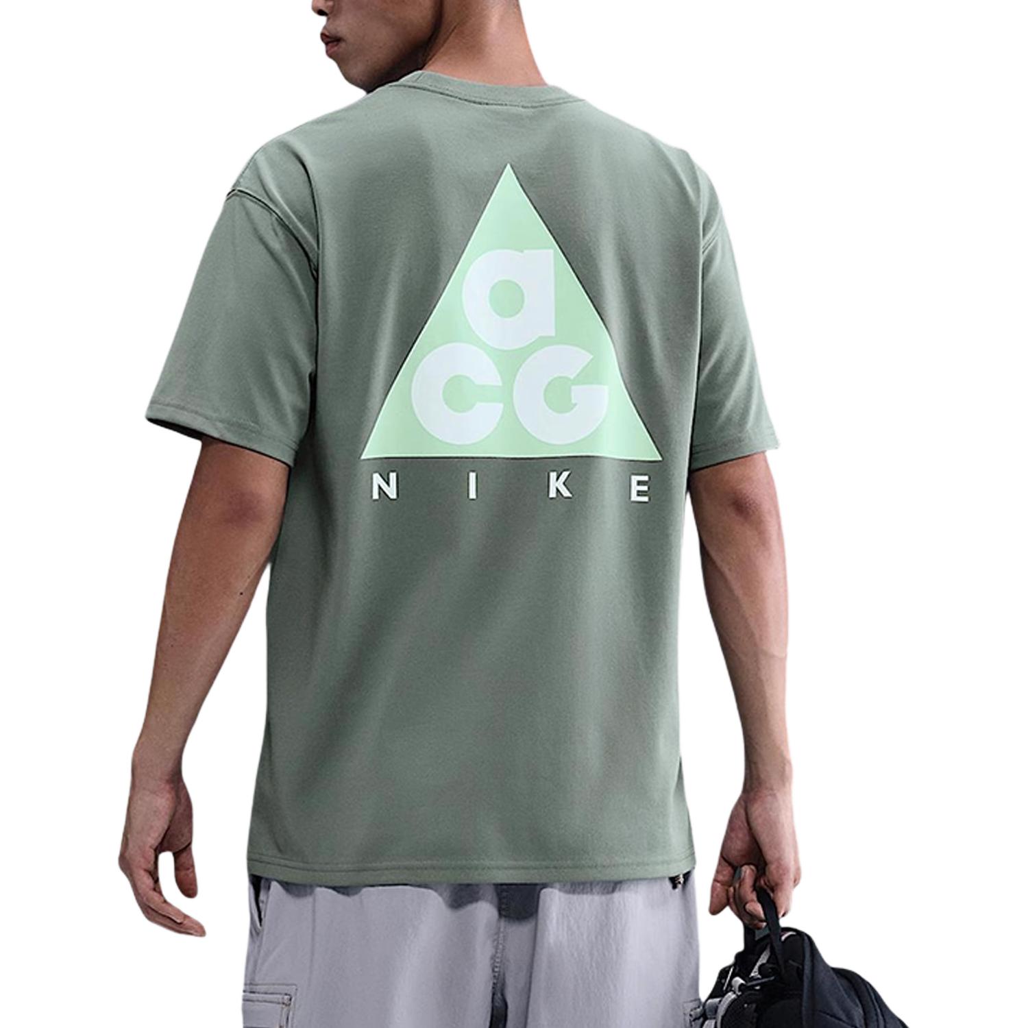 Nike Мужская футболка Max90 бирюзового цвета с круглым вырезом — фото 3