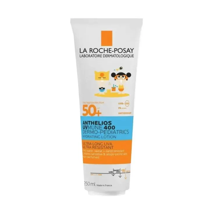 

La Roche Posay Anthelios Uvmune Milk Children Spf50+ 250 мл Защитное солнцезащитное молочко