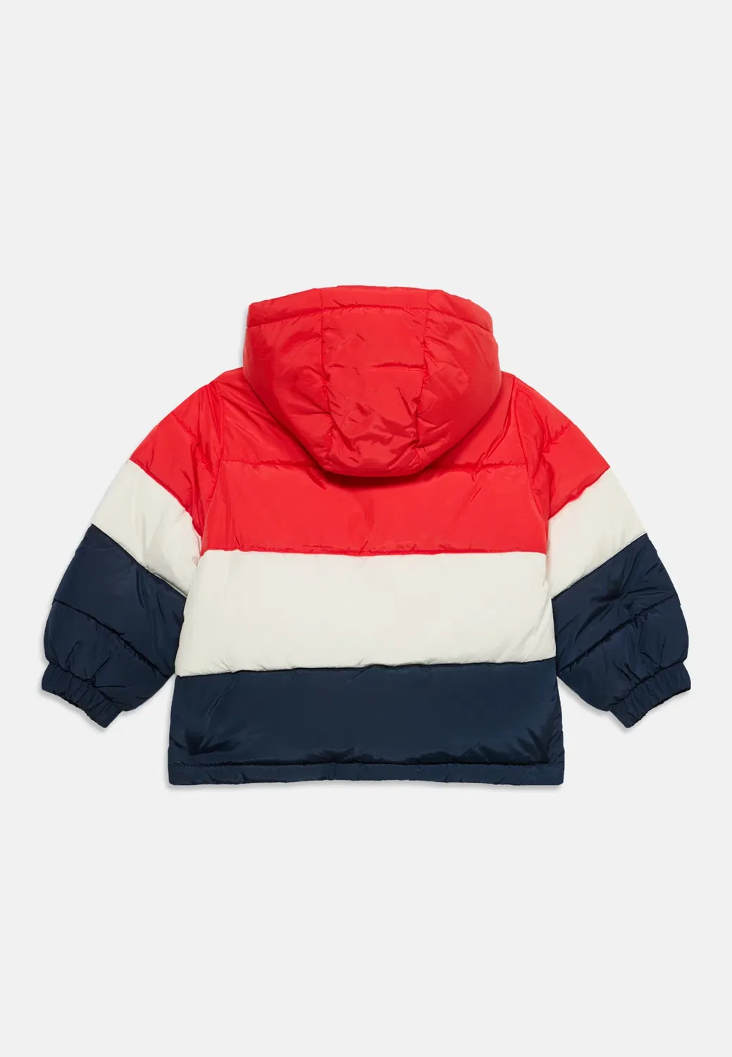 Пуховик в стиле колор-блок, унисекс - зимняя куртка Tommy Hilfiger, Multi-Coloured — фото 2