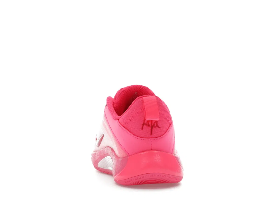 Детские баскетбольные кроссовки с ярким дизайном Nike A'ja Wilson A'One, Hyper Pink Polarized Pink Arctic Punch Laser Pink — фото 4