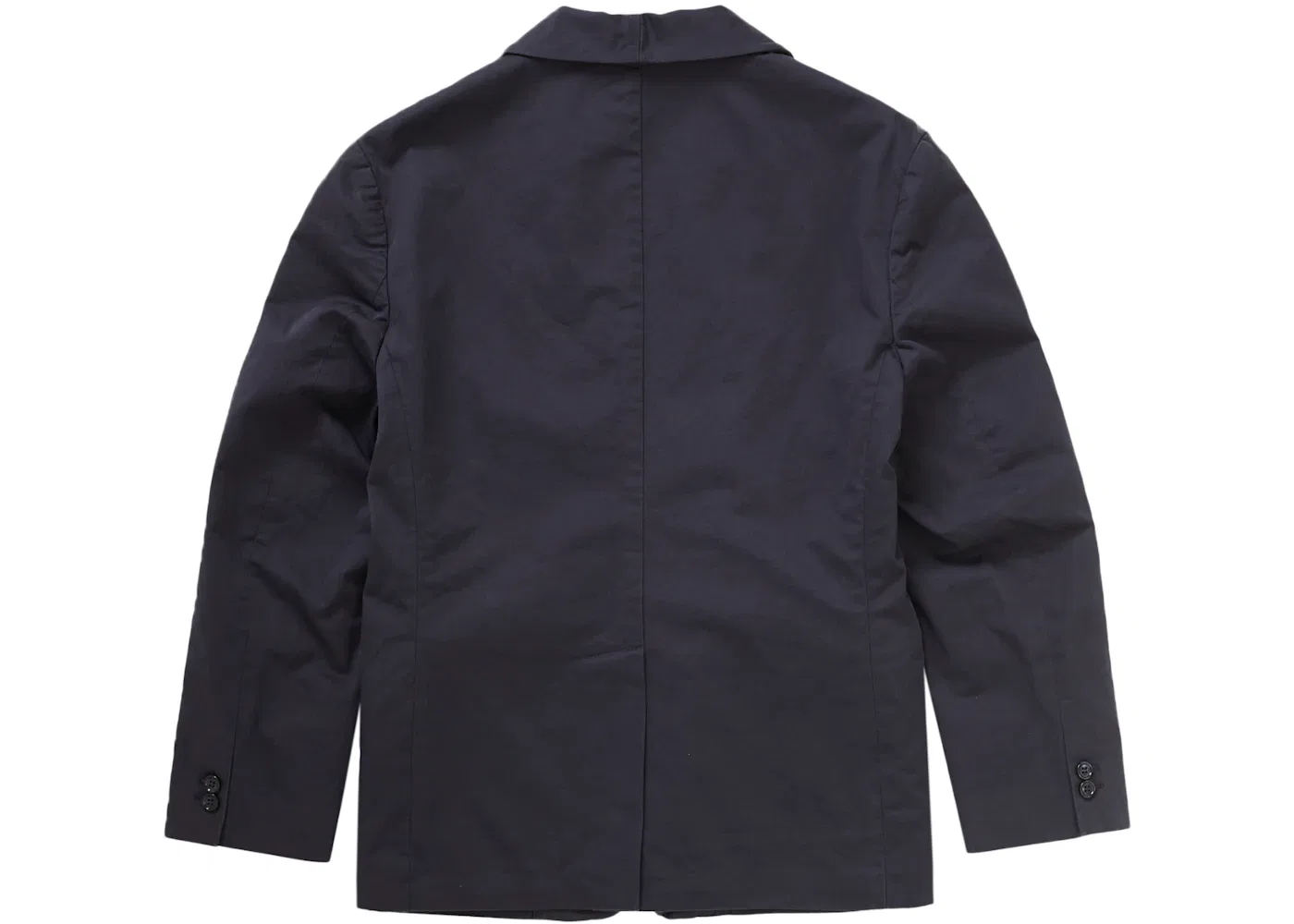 Мужской костюм из хлопка Supreme MM6 Maison Margiela Washed Cotton Suit, Navy — фото 4
