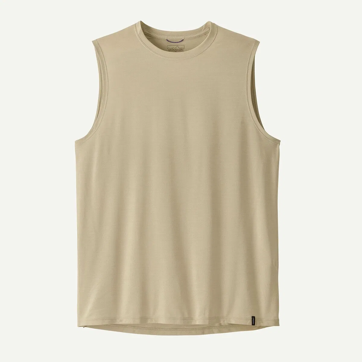 Мужской топ без рукавов Capilene Cool Ultra Tank Top Patagonia, Pumice/Dyno White X-Dye — фото 3
