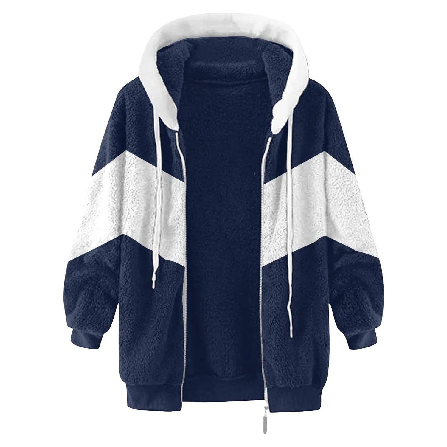 Женское длинное пальто-джемпер с принтом Ladies Soft Long Oversized Transition Jacket, A11 — фото 3
