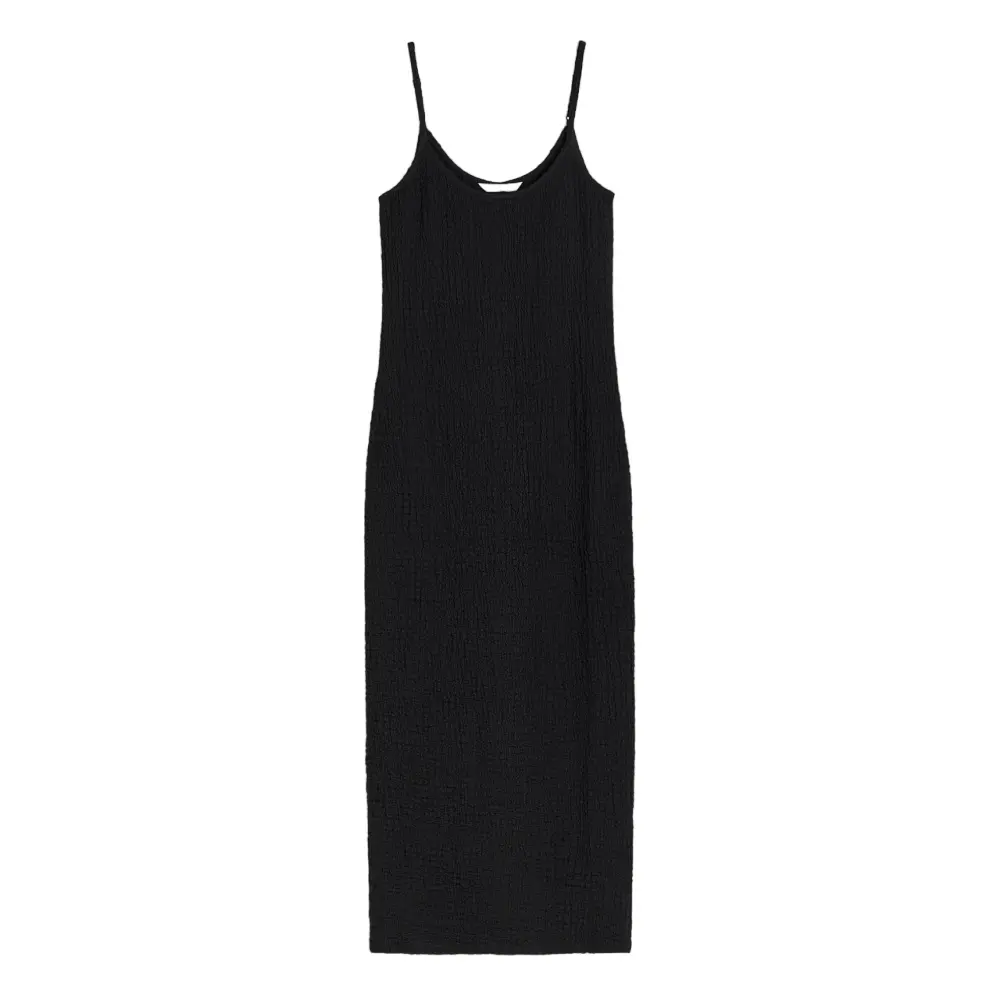 

Платье N&M Crinkled Jersey, черный