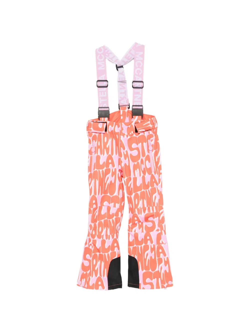 Полукомбинезон зимний Stella McCartney Kids, оранжевый