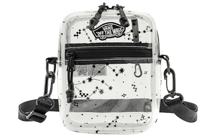 

Сумка через плечо из полиэстера, унисекс, полупрозрачная Vans