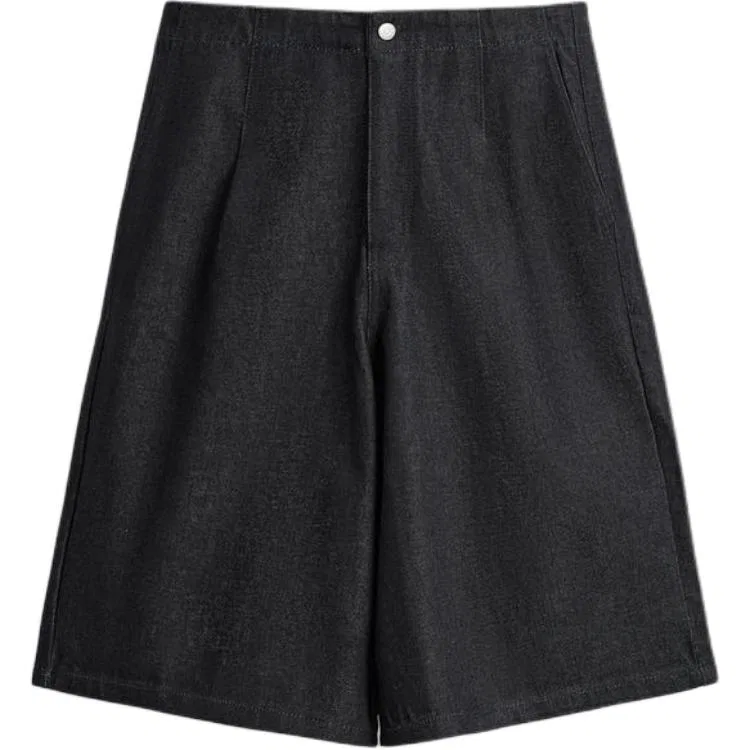 Мужские джинсовые шорты с умеренной посадкой Indigo ZARA, Indigo