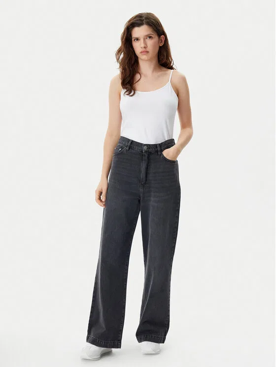 Топ slim fit Gap, белый — фото 2