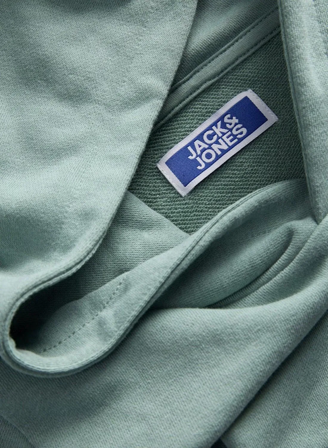 Худи с капюшоном детское Jack & Jones Junior, синий — фото 4