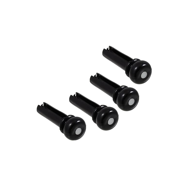 

Акустические басовые бриджевые штифты AllPart, черные Allparts Slotted Acoustic Bass Bridge Pins