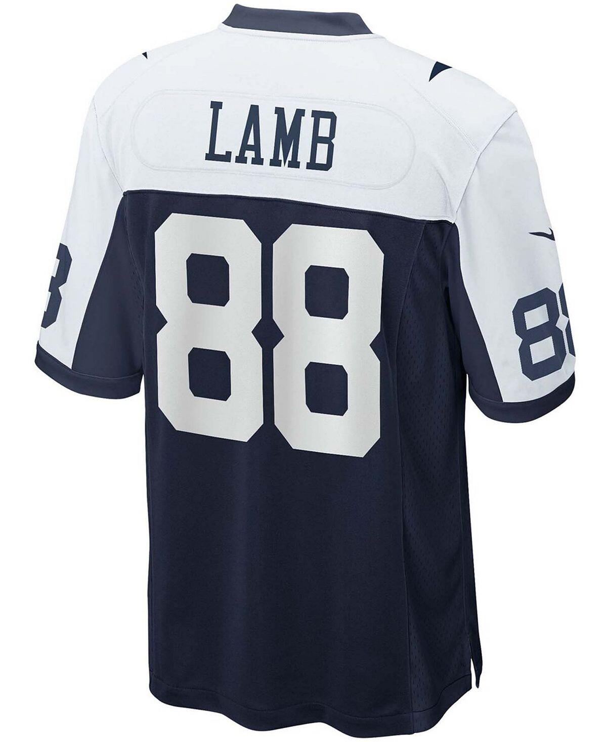 Мужская футболка ceedee lamb navy dallas cowboys alternate game team Nike, синий — фото 4