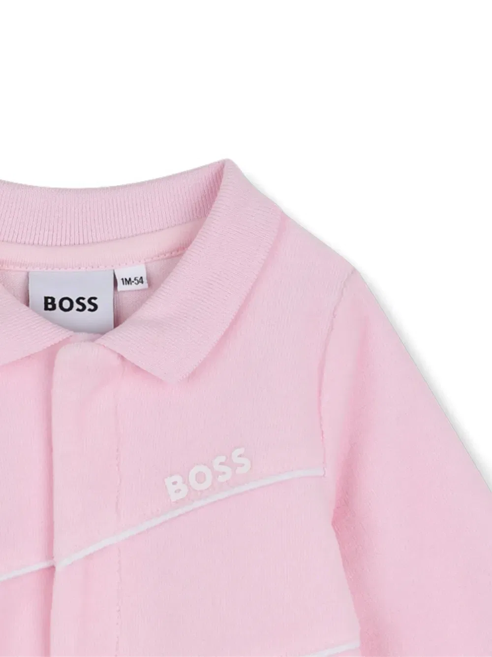 Пижама с логотипом Boss Kidswear, розовый — фото 3
