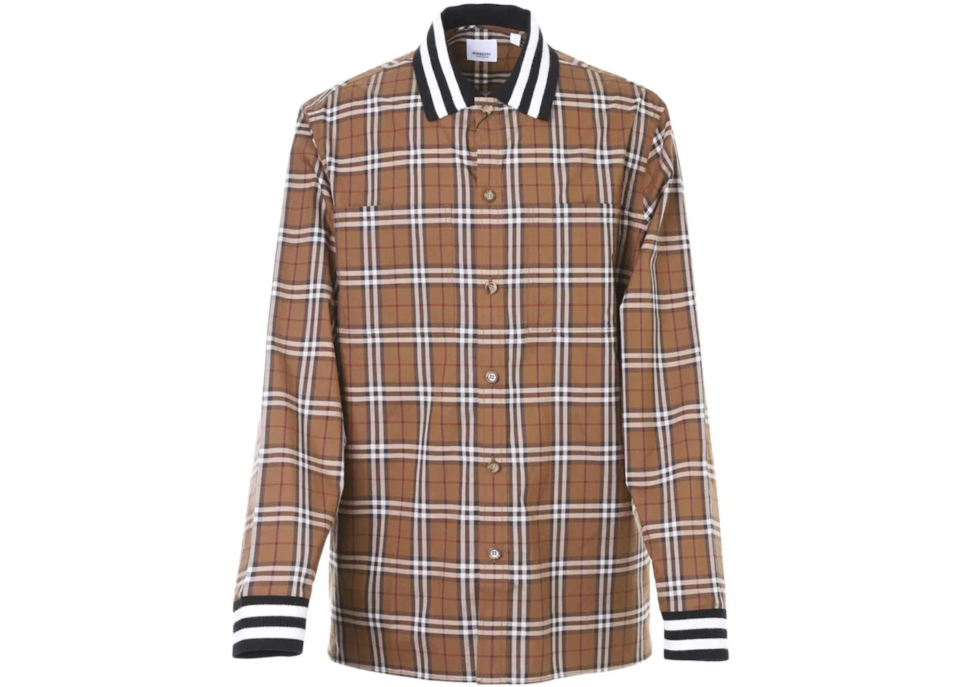Мужская рубашка с длинным рукавом Burberry, Brown