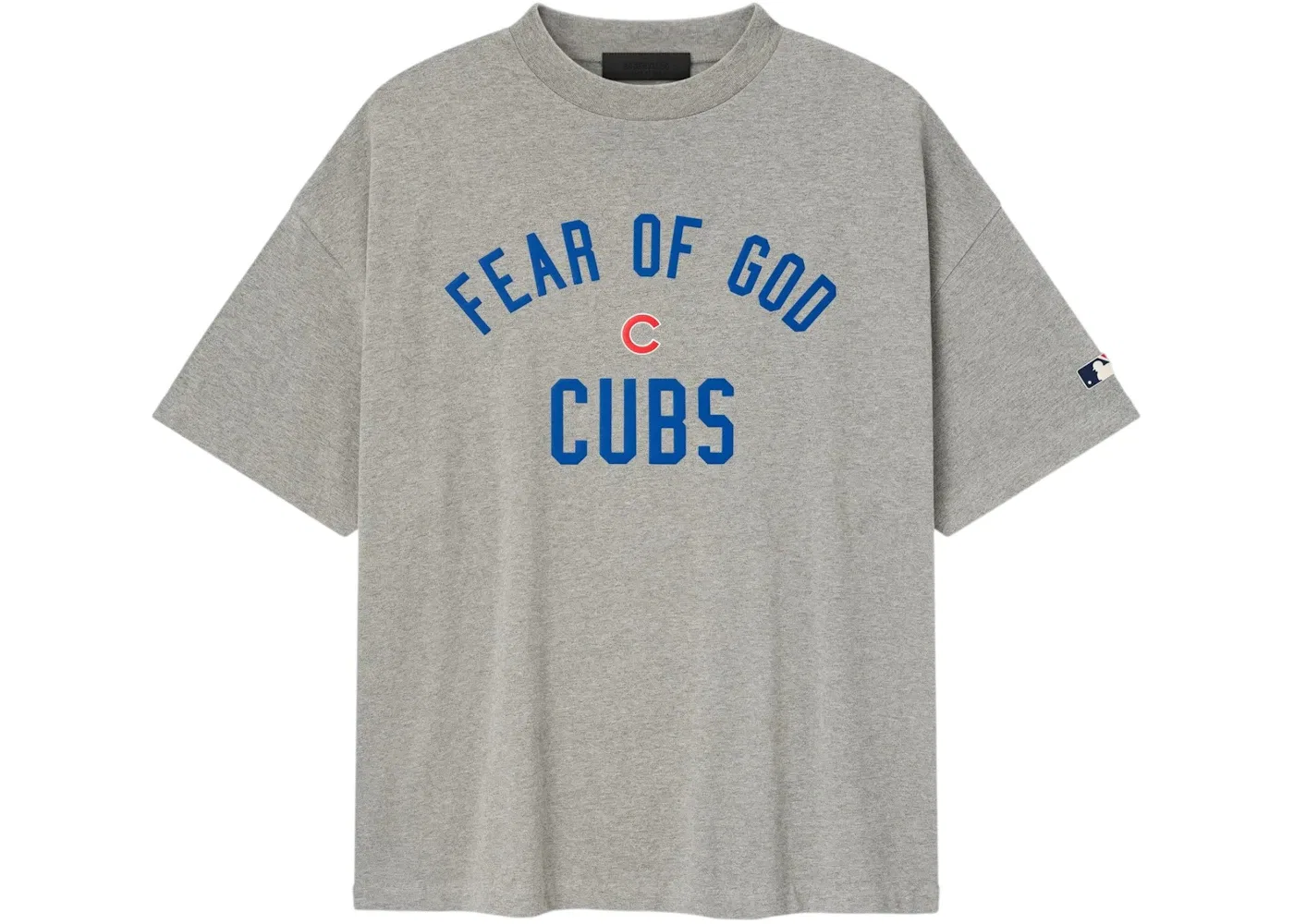Мужская футболка Essentials Cubs 90's Fear of God, Concrete Heather