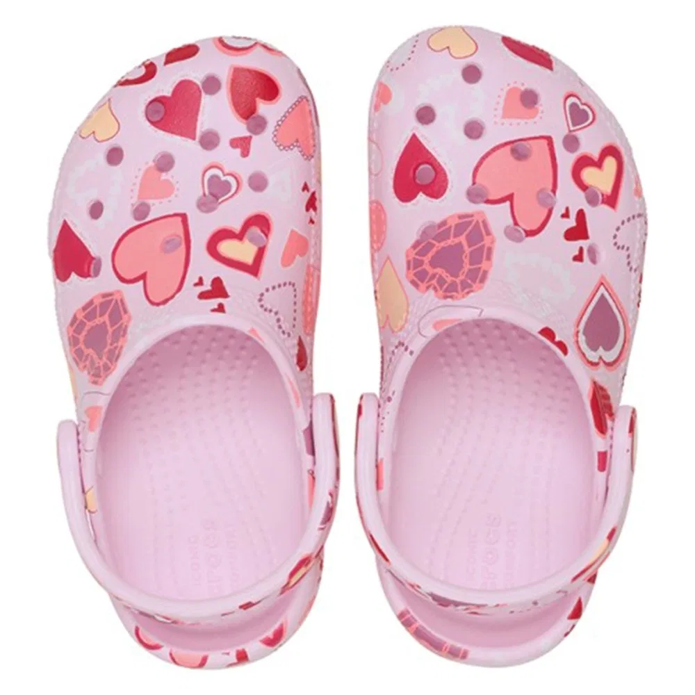 Детские сандалии-клоги Classic Vday Clog Crocs — фото 3