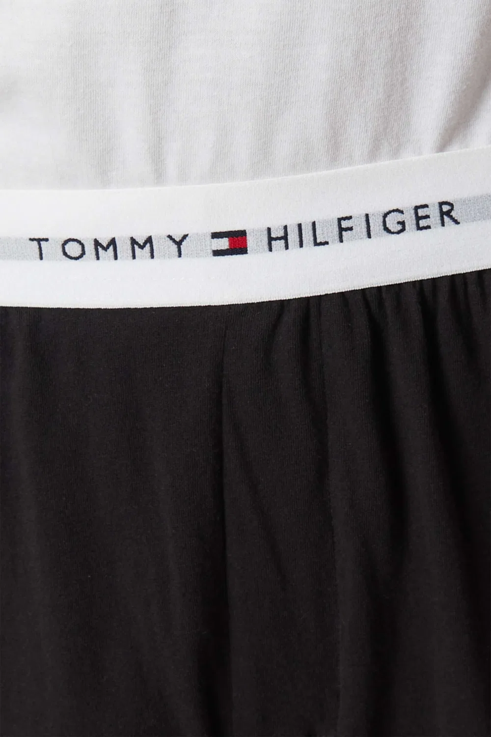 Комплект пижамы однотонный из хлопкового джерси Tommy Hilfiger — фото 4