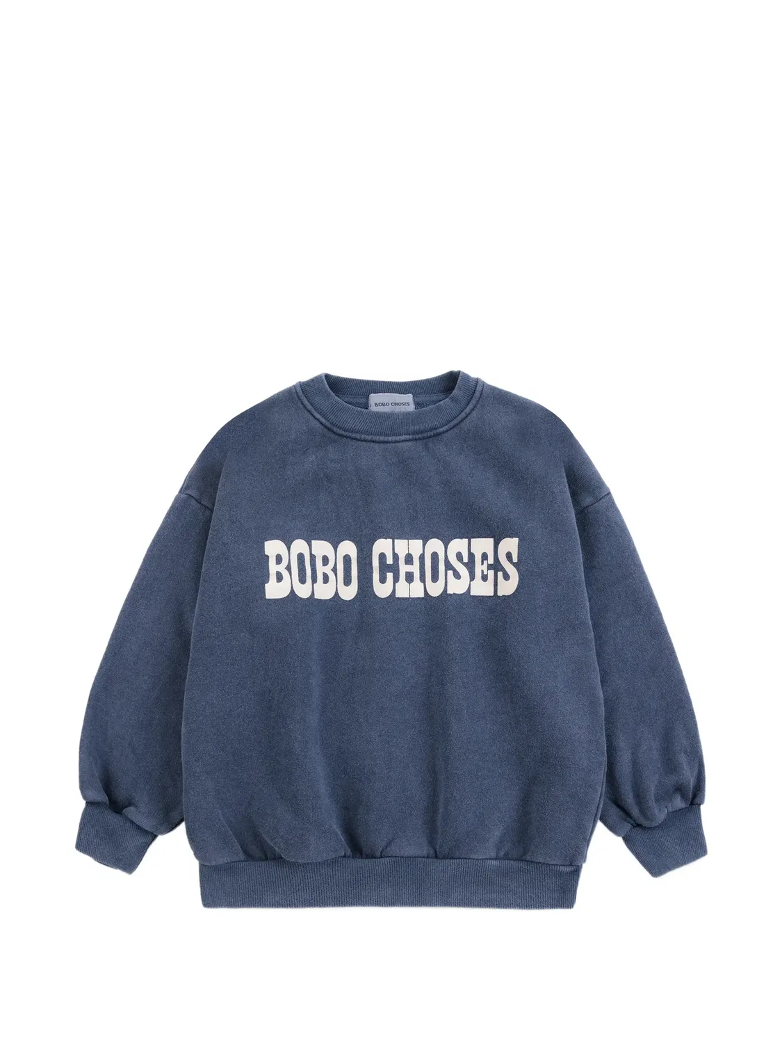 Свитшот Pop с принтом логотипа Bobo Choses, синий