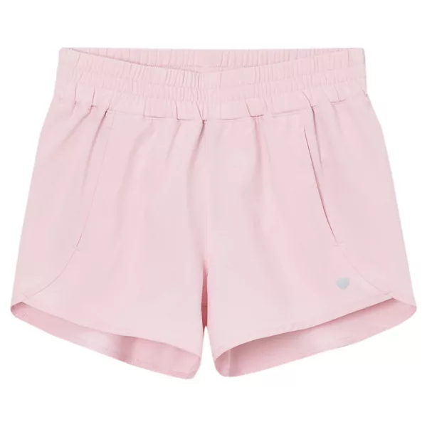 

Спортивные шорты из эластичной ткани для девочек 8-16+ Lands' End, цвет fairy tale pink