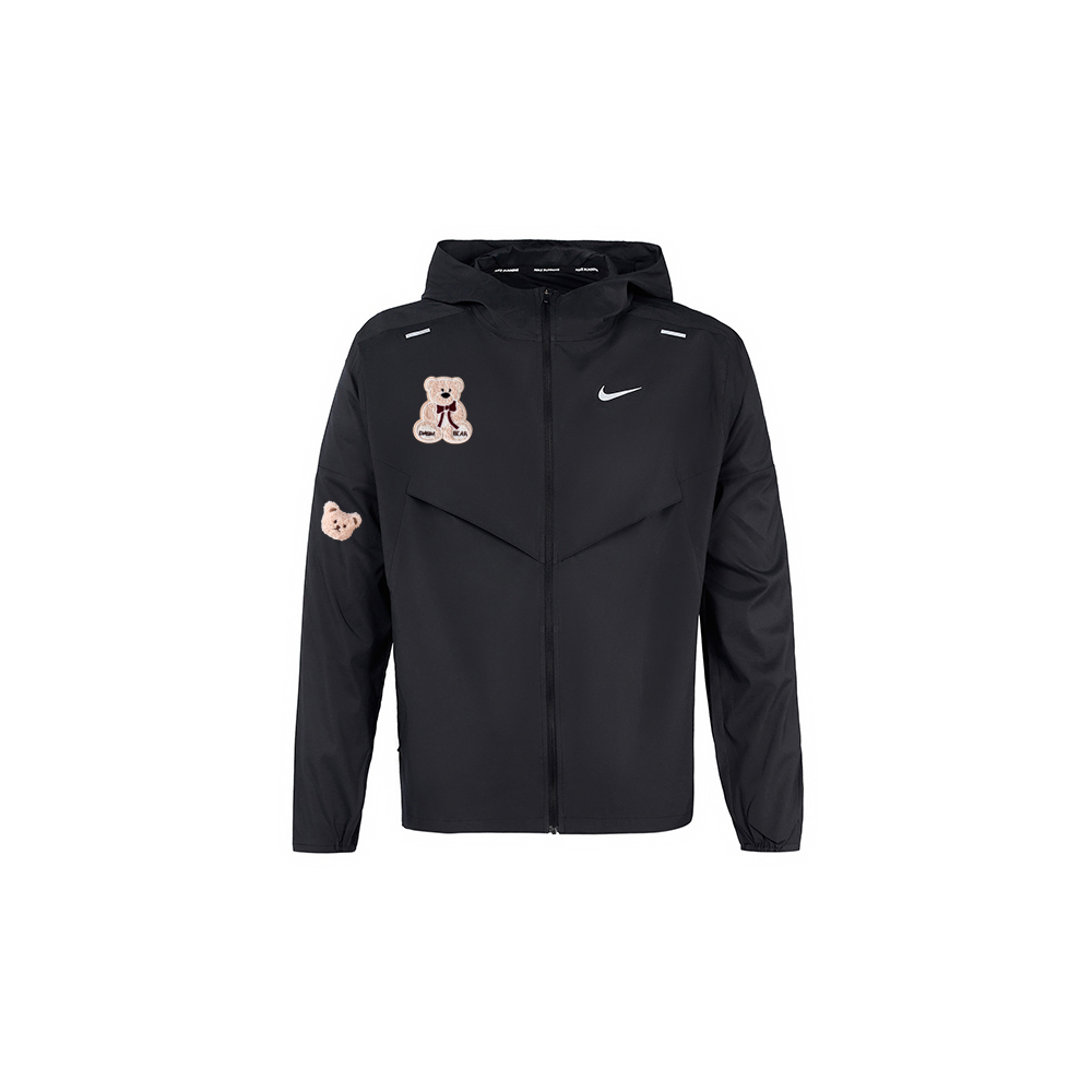 

Nike Дышащая быстросохнущая одежда с защитой от солнца для мужчин черная, Black