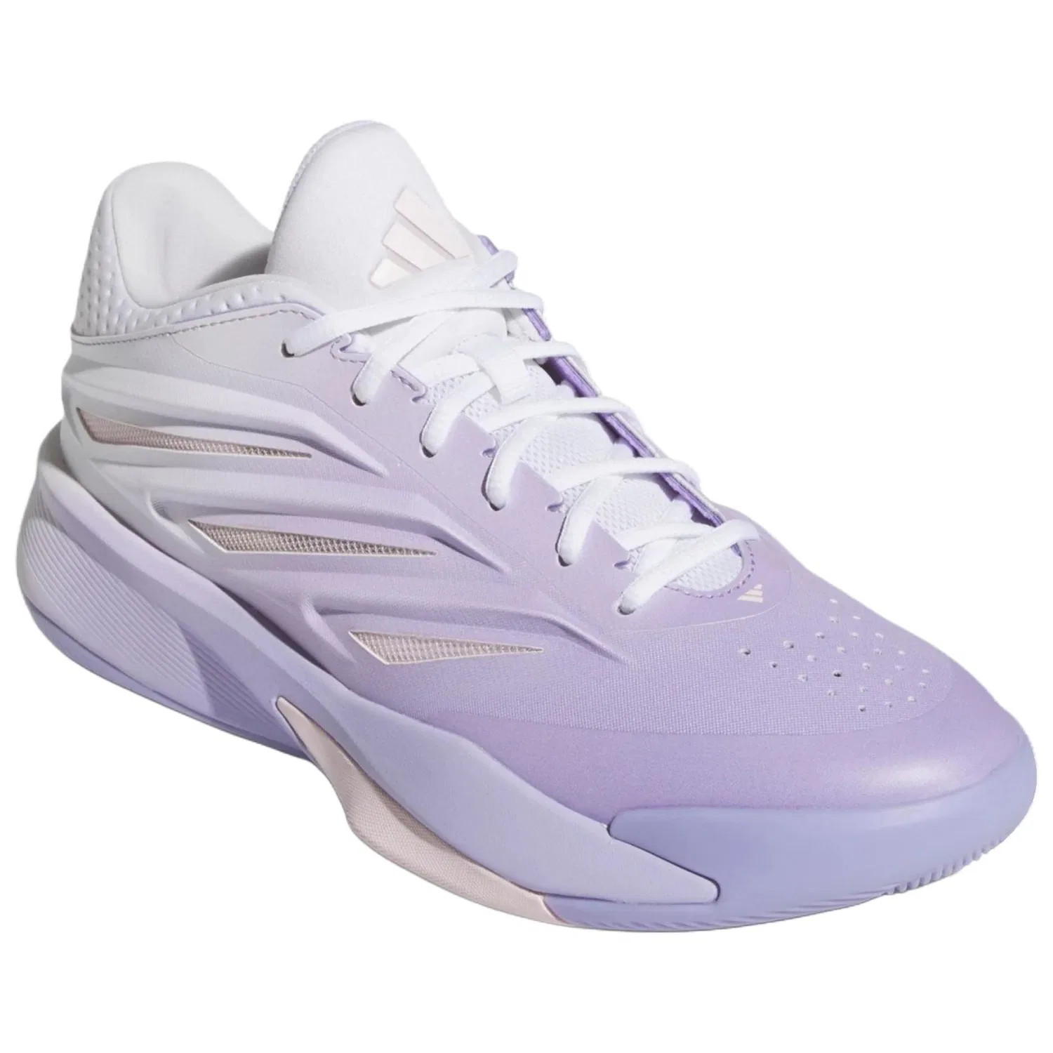 Детские баскетбольные кроссовки низкие Adidas CRAZY ENERGY, Lavender/White — фото 4