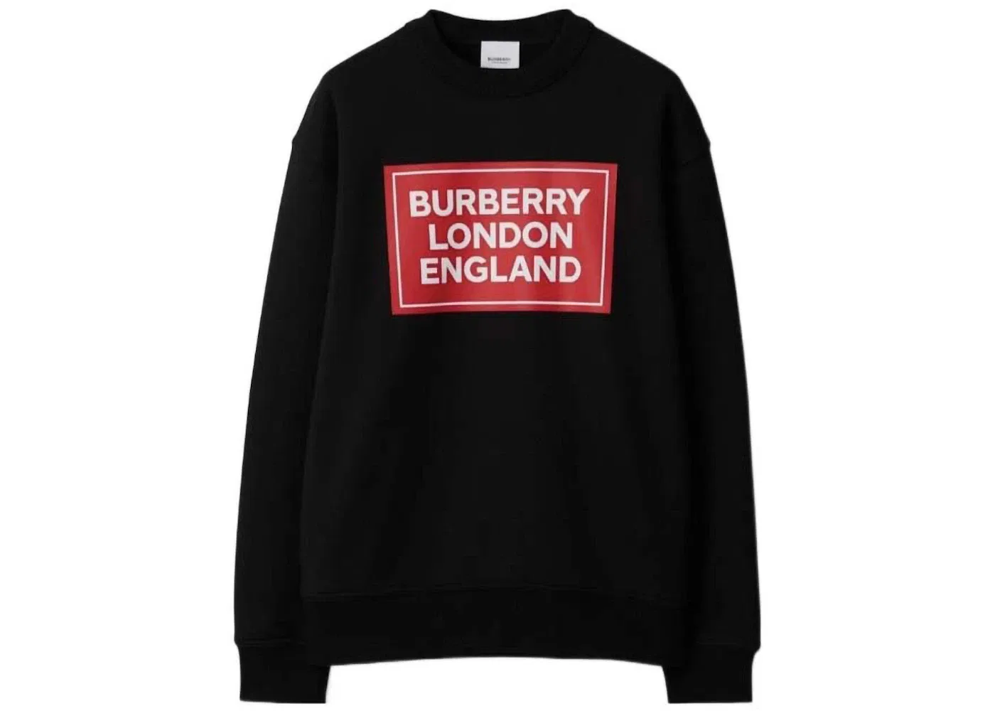 Женский свитер с принтом Santo Logo Burberry, Black