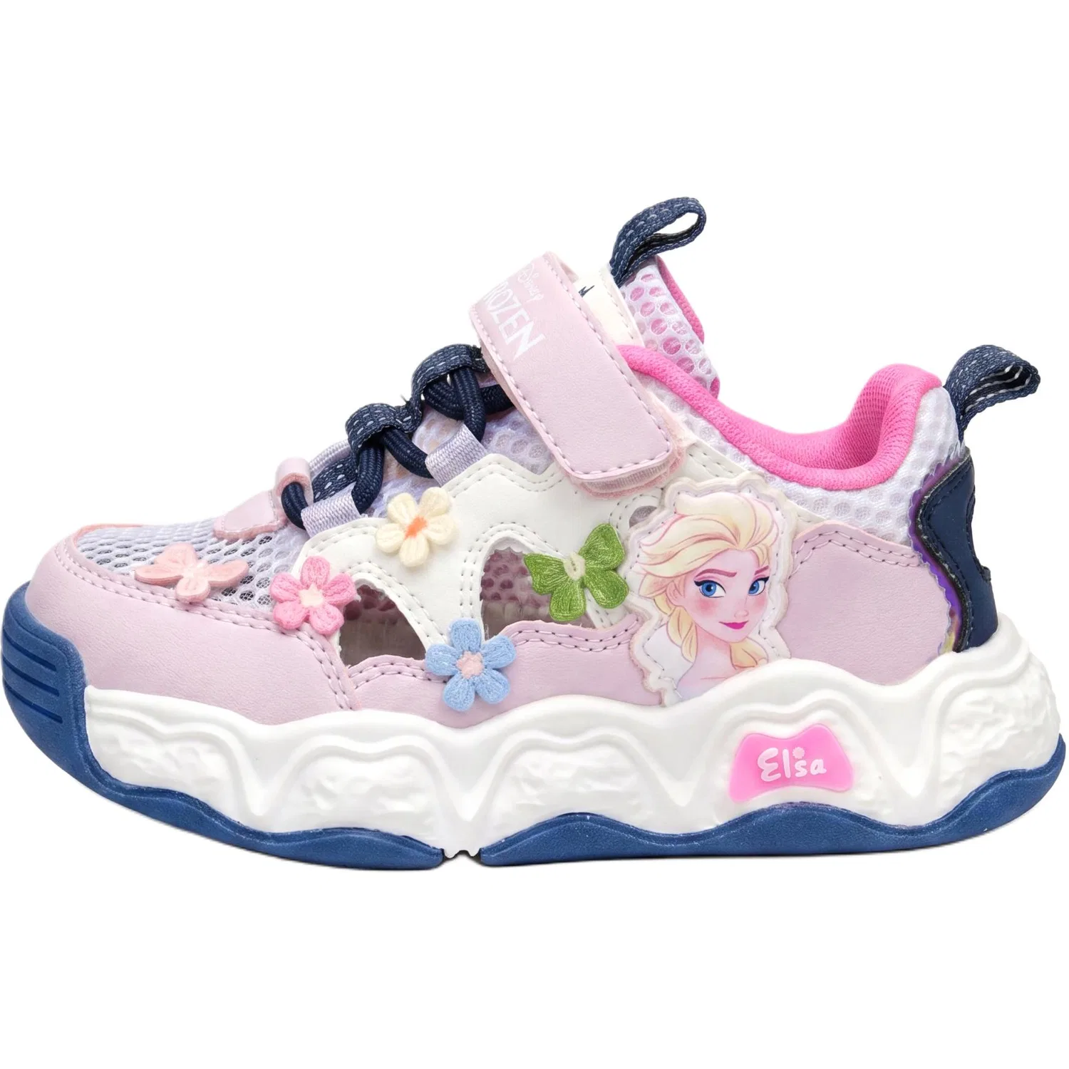Детские кроссовки для прогулок Disney Frozen, Navy Blue Pink