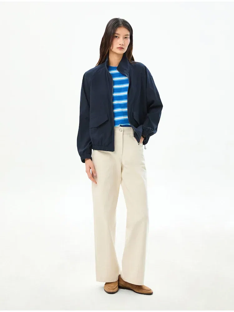 Ветровка Seersucker Windbreaker TOMMY HILFIGER, Navy — фото 2
