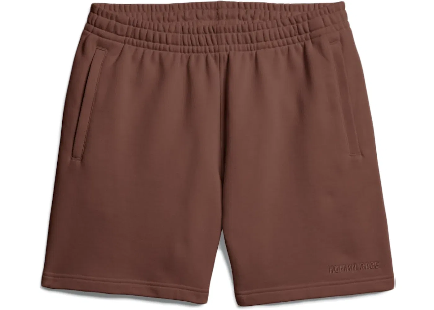 Детские шорты с принтом Pharrell Williams Basics Sweat Shorts Adidas, Earth Brown