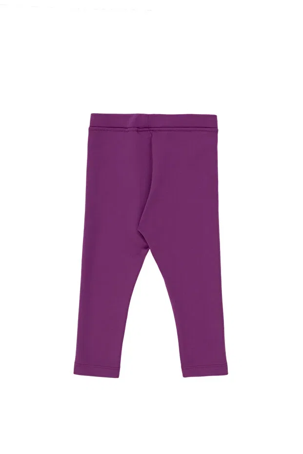 Детские леггинсы для девочек облегающие U.S. Polo Assn., Violet — фото 3