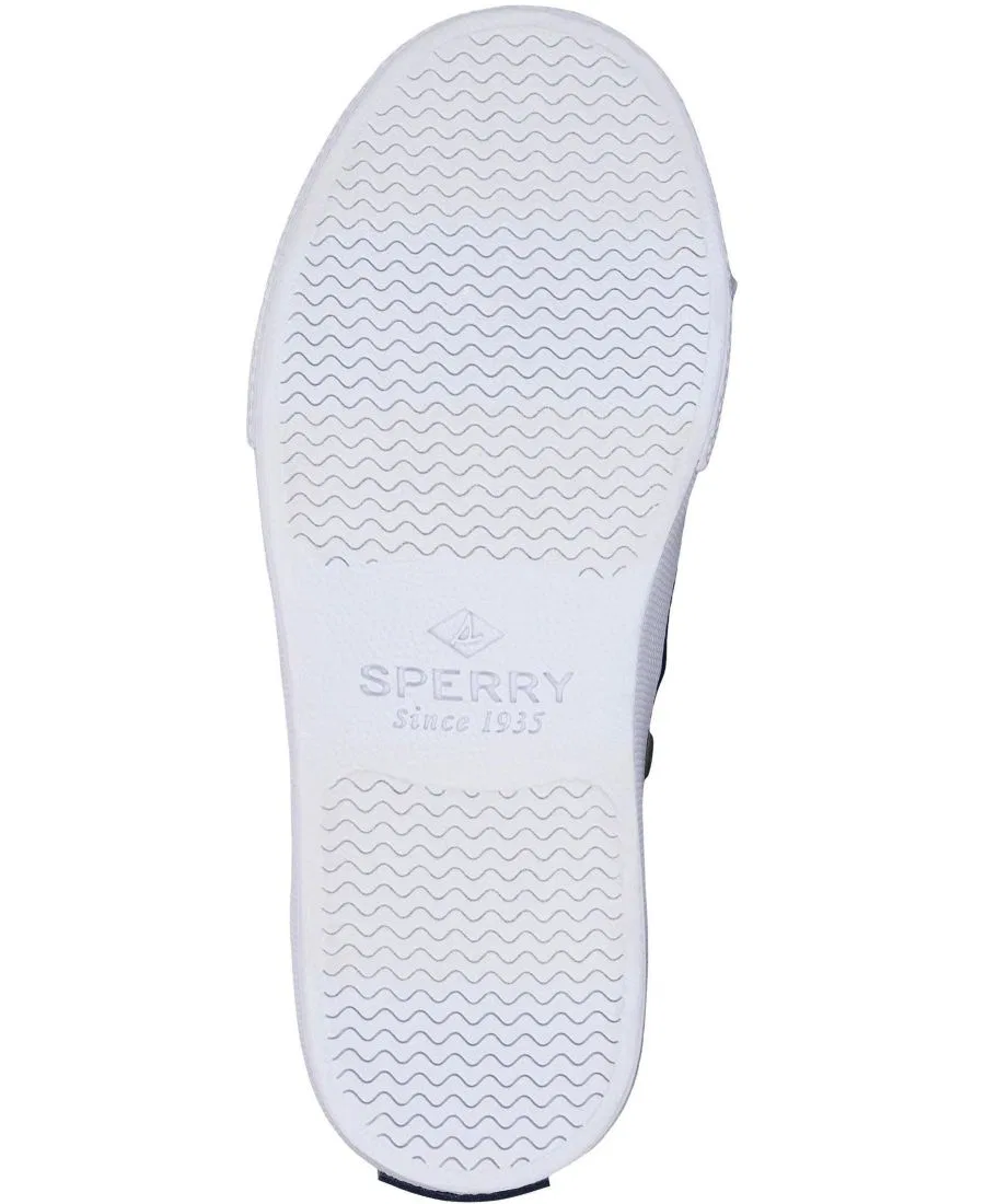 Кеды с хлопковыми шнурками и скрытой резинкой CVO Striper II Sperry, White Canvas — фото 3